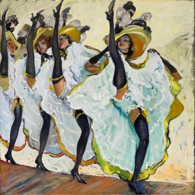 Анри Тулуз Лотрек - картина “Танец в Мулен-Руж ”  Это веянье было началом образа раскрепощенности и яркой сексуальности  