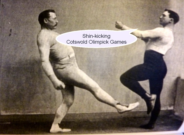 Битье по ногам входит в    Котсуолдские Олимпийские игры с 1612 года