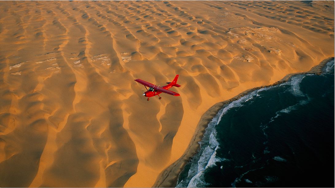 Песчаные берега Намиб хранят множество тайн