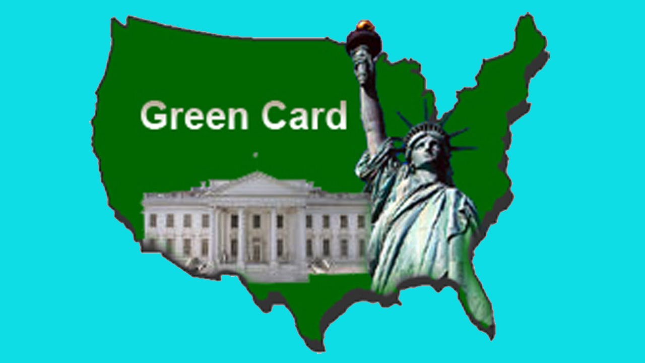 США - зеленая карта