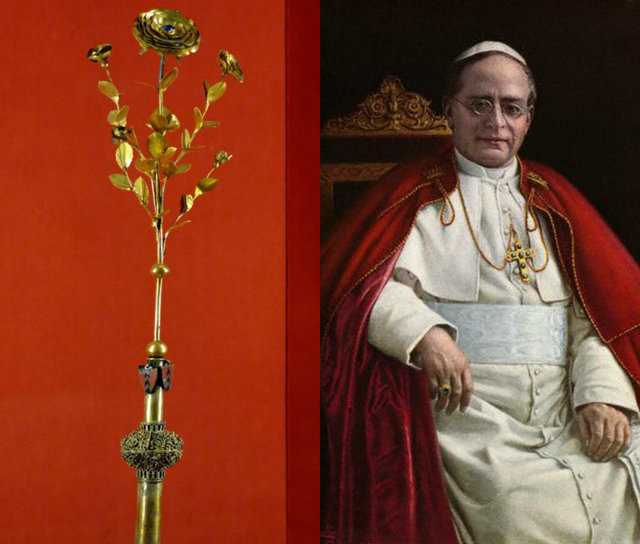 Базилика Апаресиды дважды получила «Золотую розу» - одну из старейших и благородных папских наград.