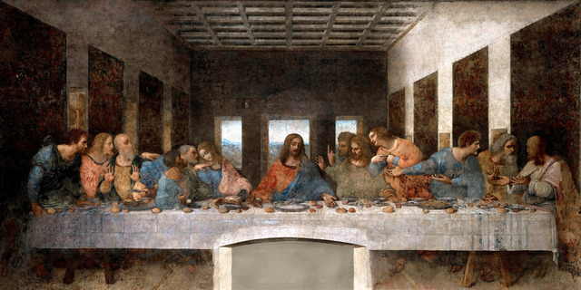 "Тайная вечера" - величайшая картина Леонардо да Винчи