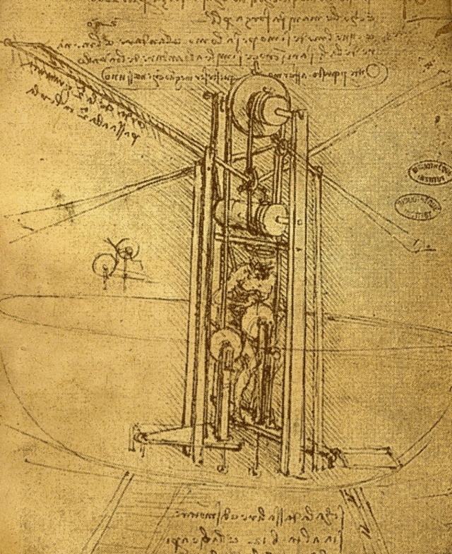     Леонардо Да Винчи был не только гениальным художником, но и инженером