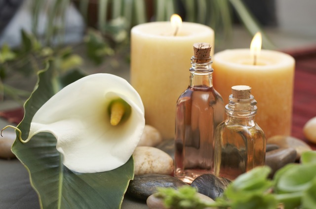 Эфирные масла используются для аромотерапии