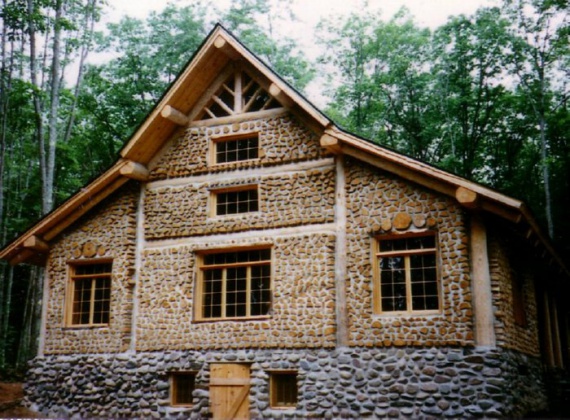 Дом из дров Висконсин, США