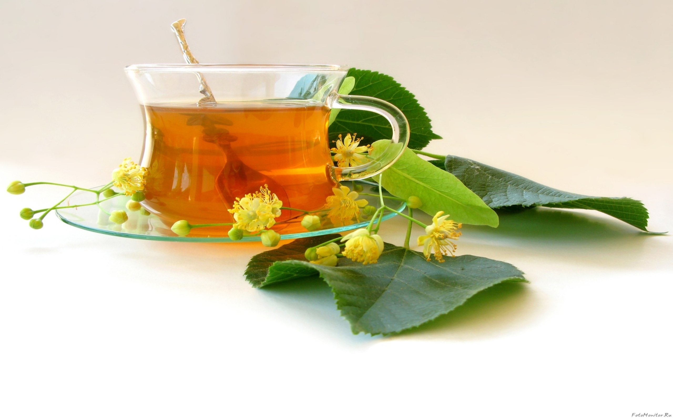 Липовый чай эффективен при кашле и простуде