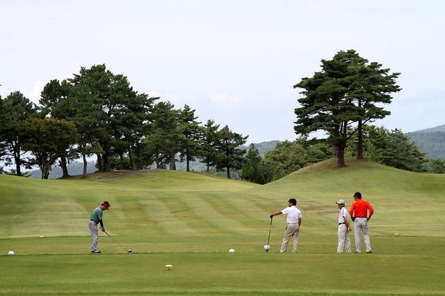 Японские гольфисты тоже отлично играют