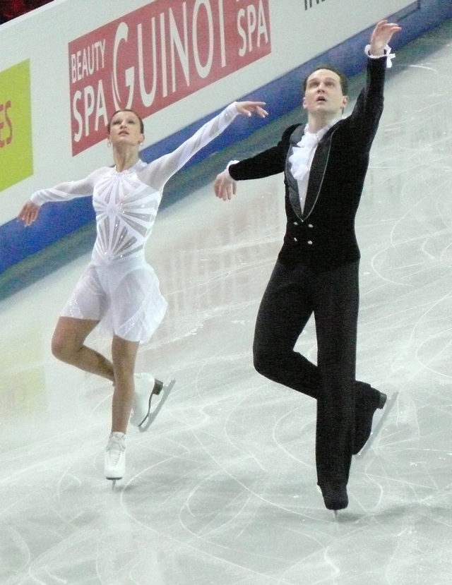 Татьяна Волосожар и Станислав Морозов на чемпионате Европы 2007