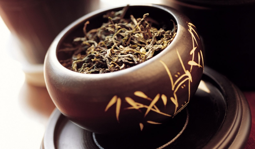 Для классического чая необходима ложечка листьев зеленого чая