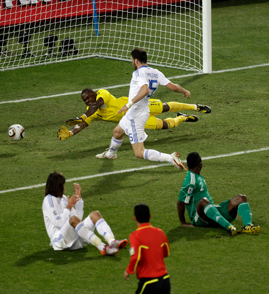 Матч Греция — Нигерия на чемпионате мира по футболу 2010