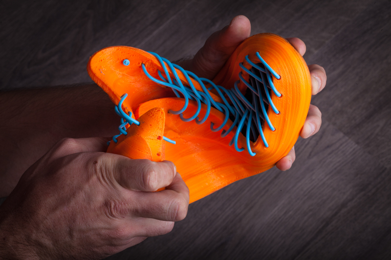 Sneaker_in_filaflex  - модель этих кроссовок может скачать каждый и напечатать с помощью 3D-принтера