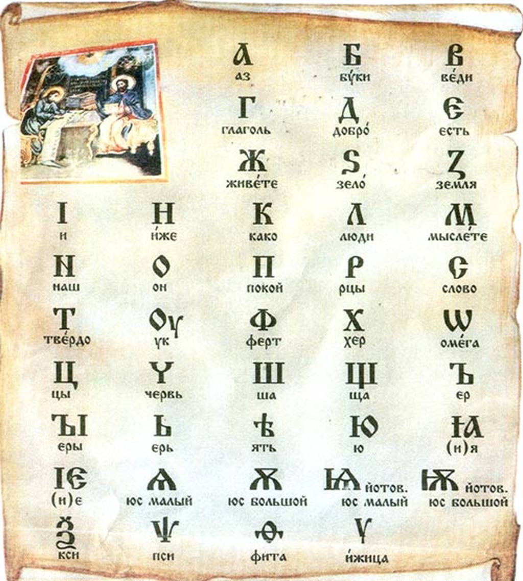Созданная Кириллом и Мефодием азбука получила название "кириллица"