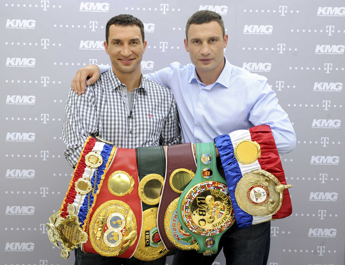 Братья Кличко - гордость украинского бокса