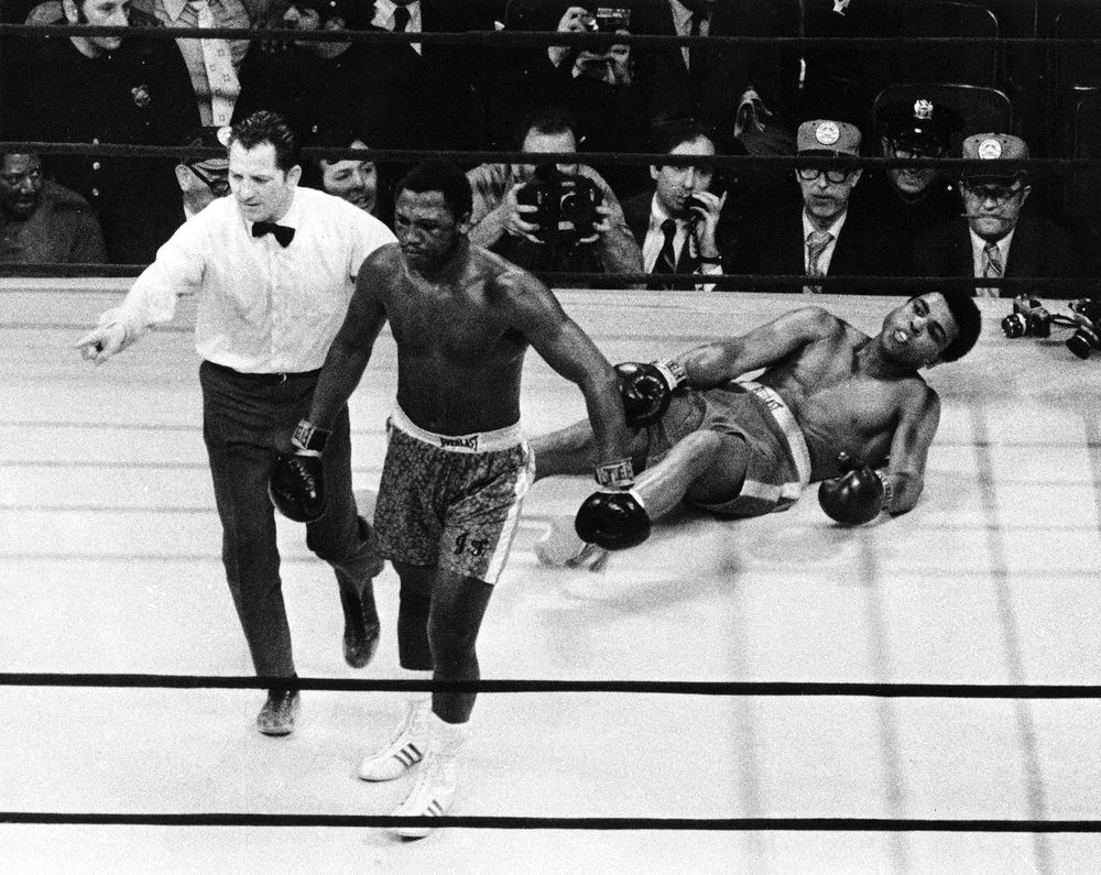 Нью-Йорк, март 1971 года, Победа Джо Фрейзер благодаря промаху Мохаммеда Али