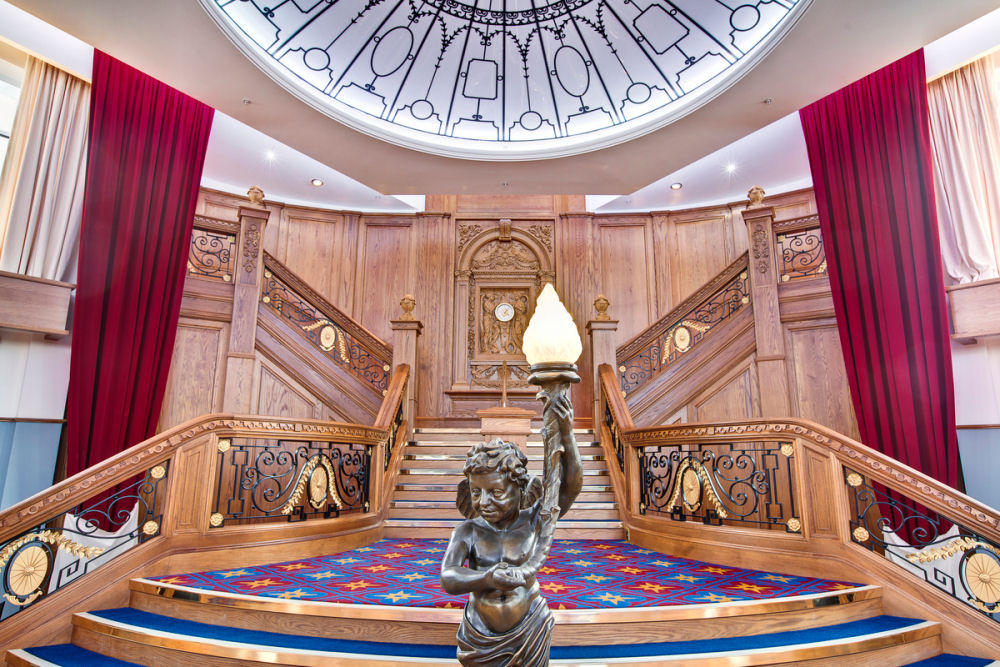 Зал музея «Титаника»