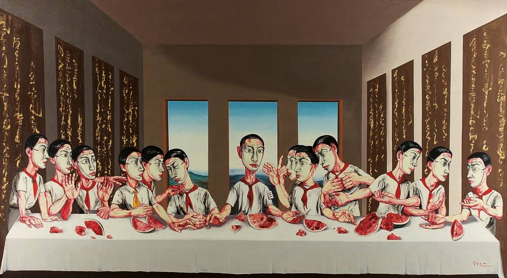 Цзен Фаньчжи нарисовал «Тайную вечерю» на новый лад и получил 23.3 млн. долларов