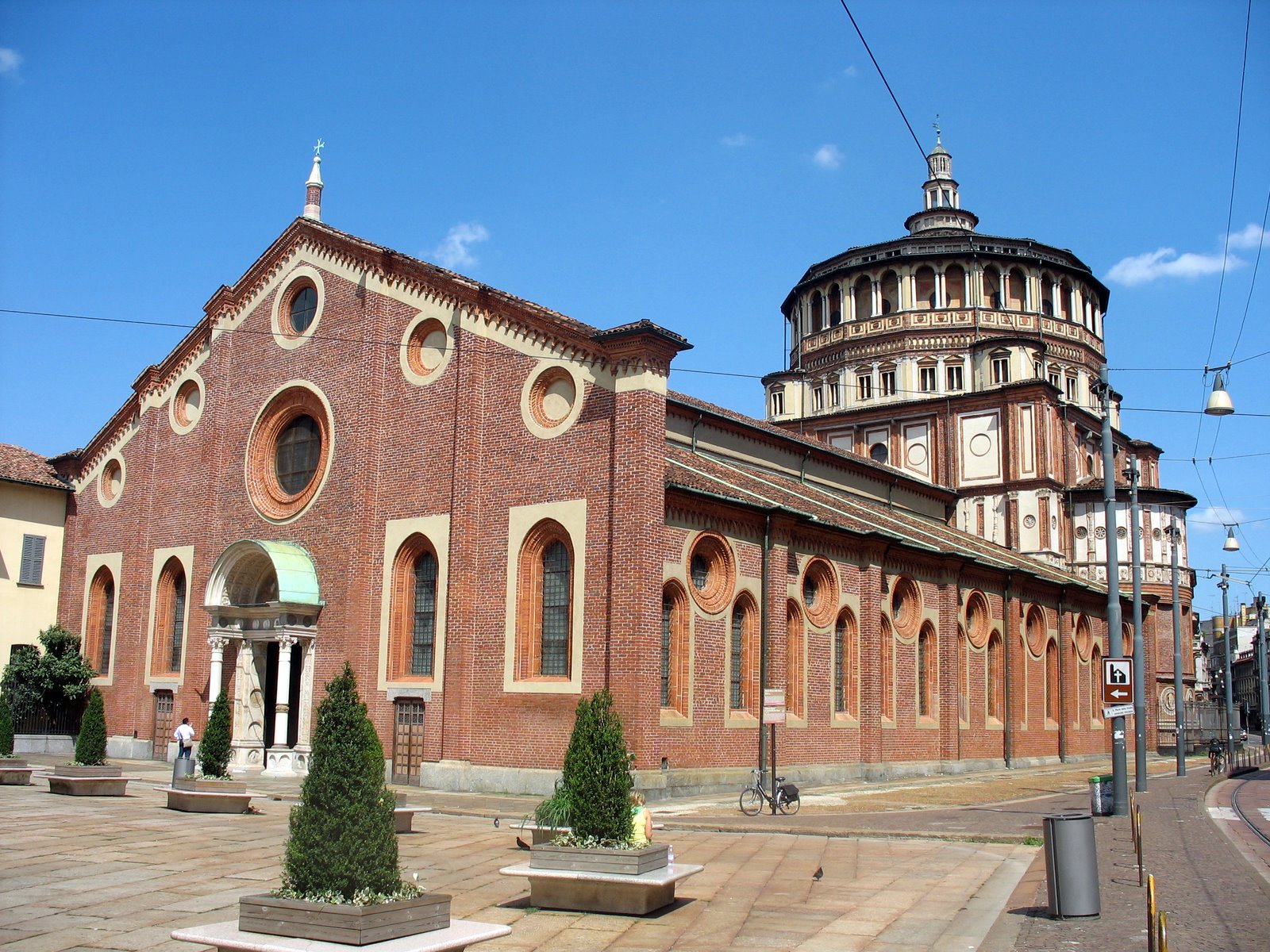 Собор Санта-Мария делле Грацие в Милане (Италия)
