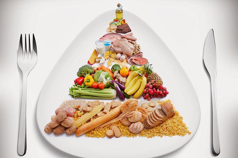 В здоровом питании присутствуют белки, жиры и углеводы