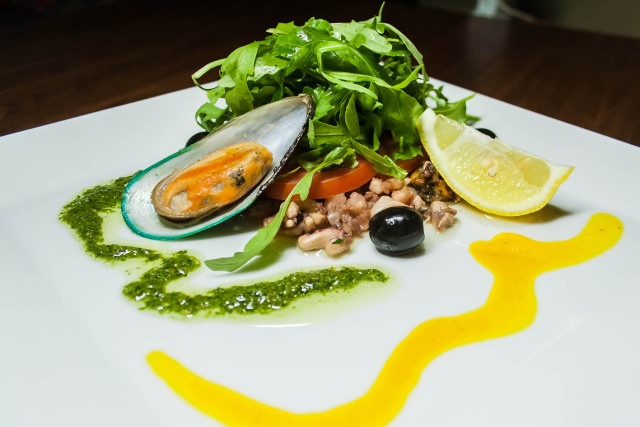 Морепродукты: диетический салат