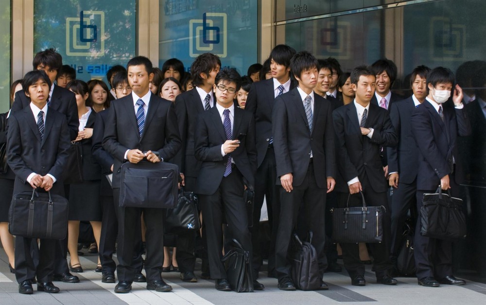 В Японии большая конкуренция на работу